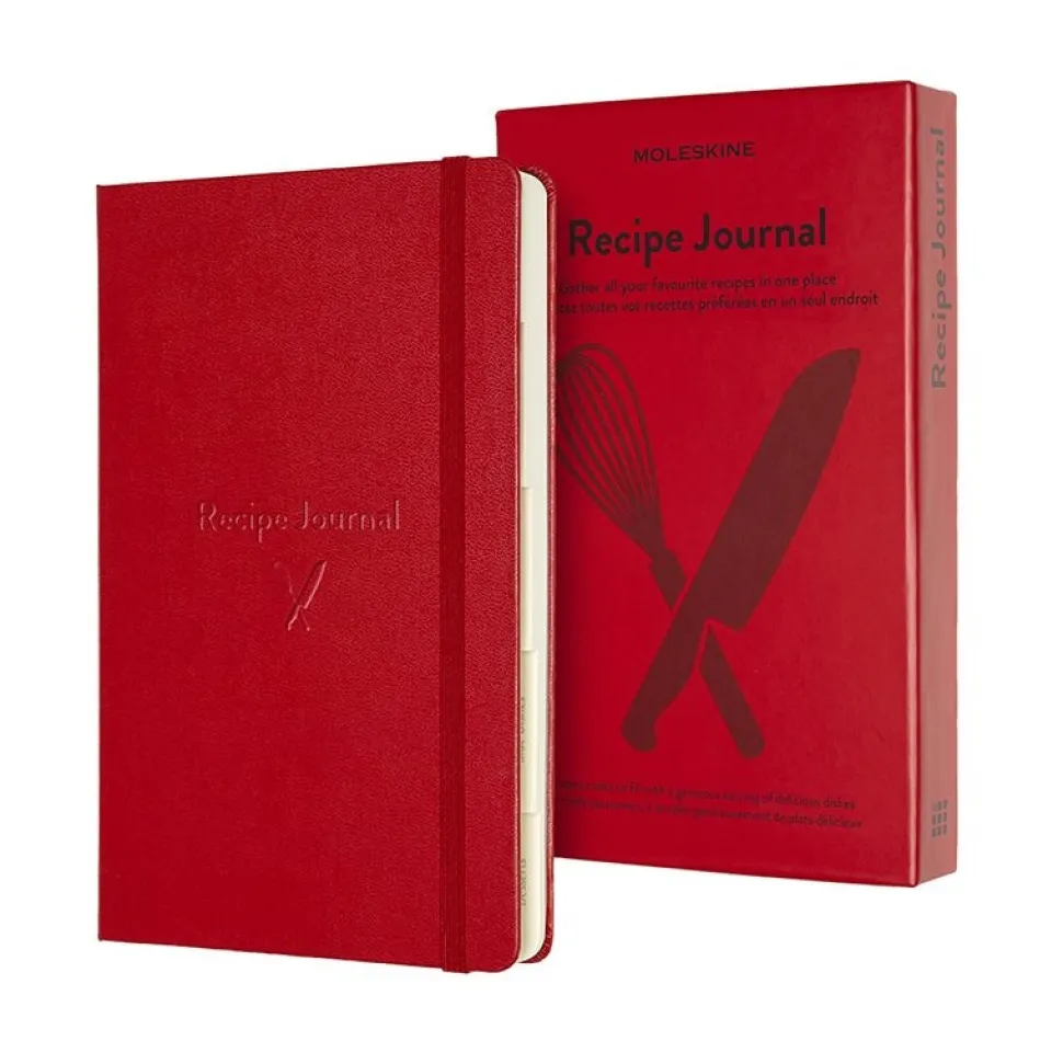 Passion Journal Recipe, Anteckningsbok för recept - Moleskine