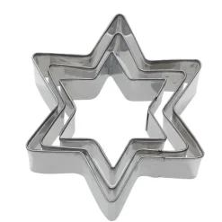 Pepparkaksform, Stjärna, 4, 5 och 6 cm, 3-pack - Westmark