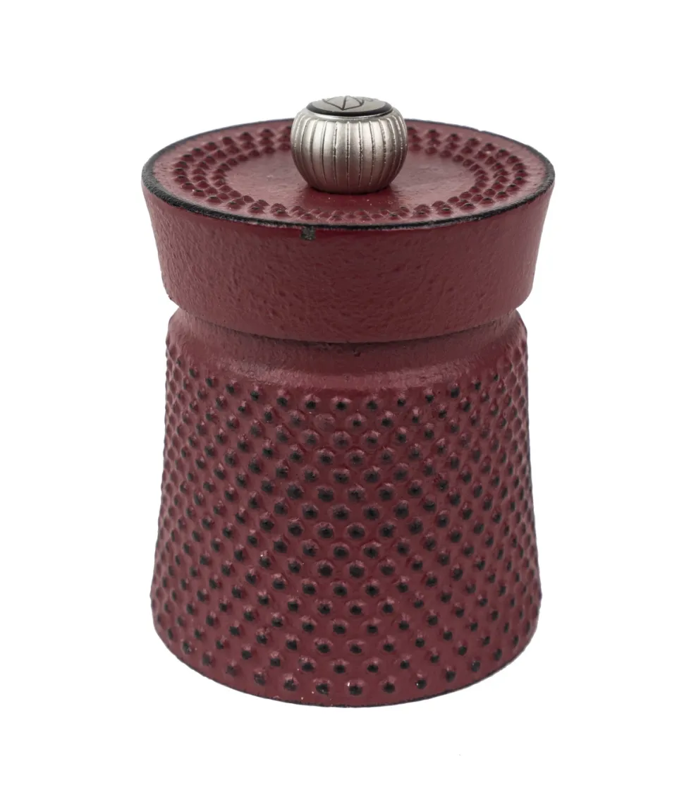 Pepparkvarn, 8 cm, Bali, Gjutjärn, Röd - Peugeot