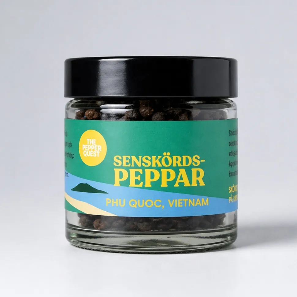 Peppar, Sen skörd, Phu Quoc, 40 g - The Pepper Quest