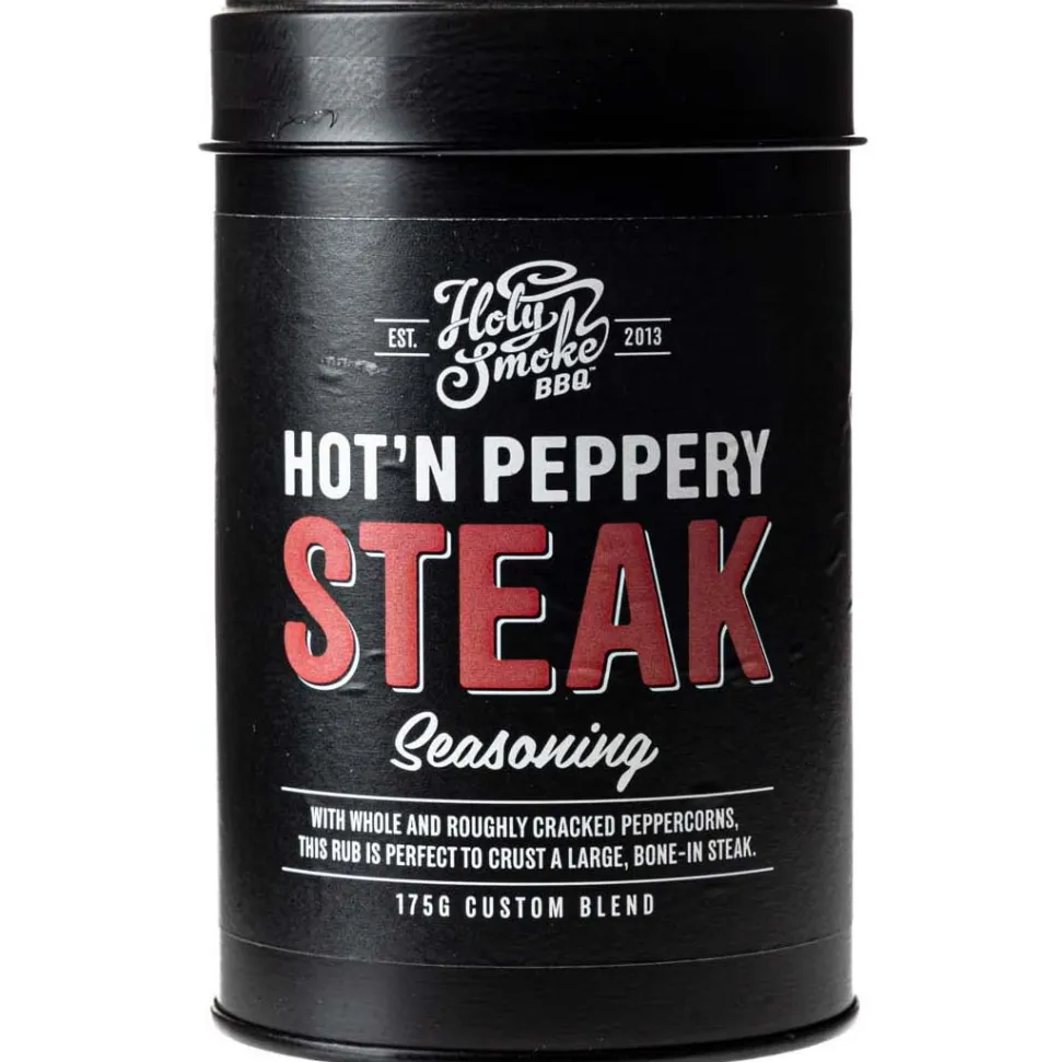 Peppery Steak, Kryddblandning, 175 g - Holy Smoke BBQ