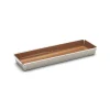 Perforerad avlång bakform, 35 x 10,5cm - De Buyer