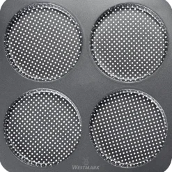 Perforerad bakform till hamburgerbröd, non-stick - Westmark