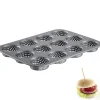 Perforerad bakform till minihamburgerbröd, non-stick - Westmark
