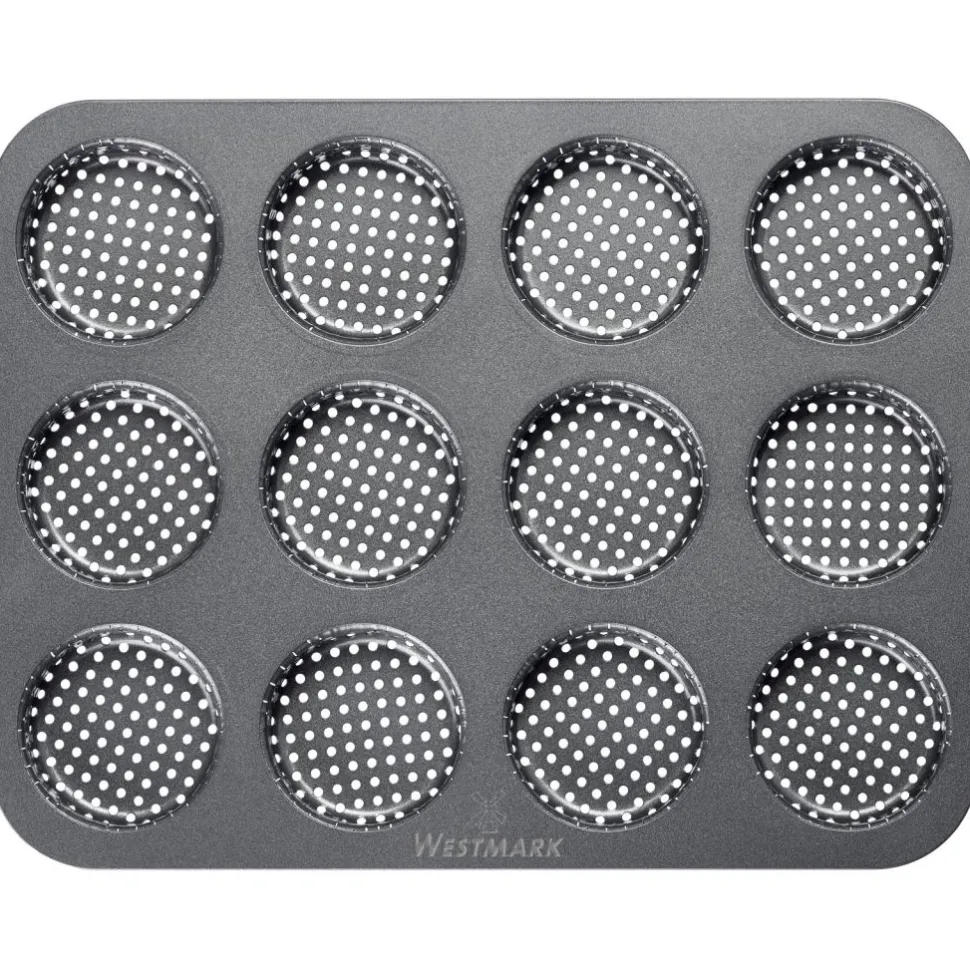 Perforerad bakform till minihamburgerbröd, non-stick - Westmark