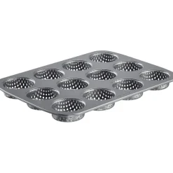 Perforerad bakform till minihamburgerbröd, non-stick - Westmark