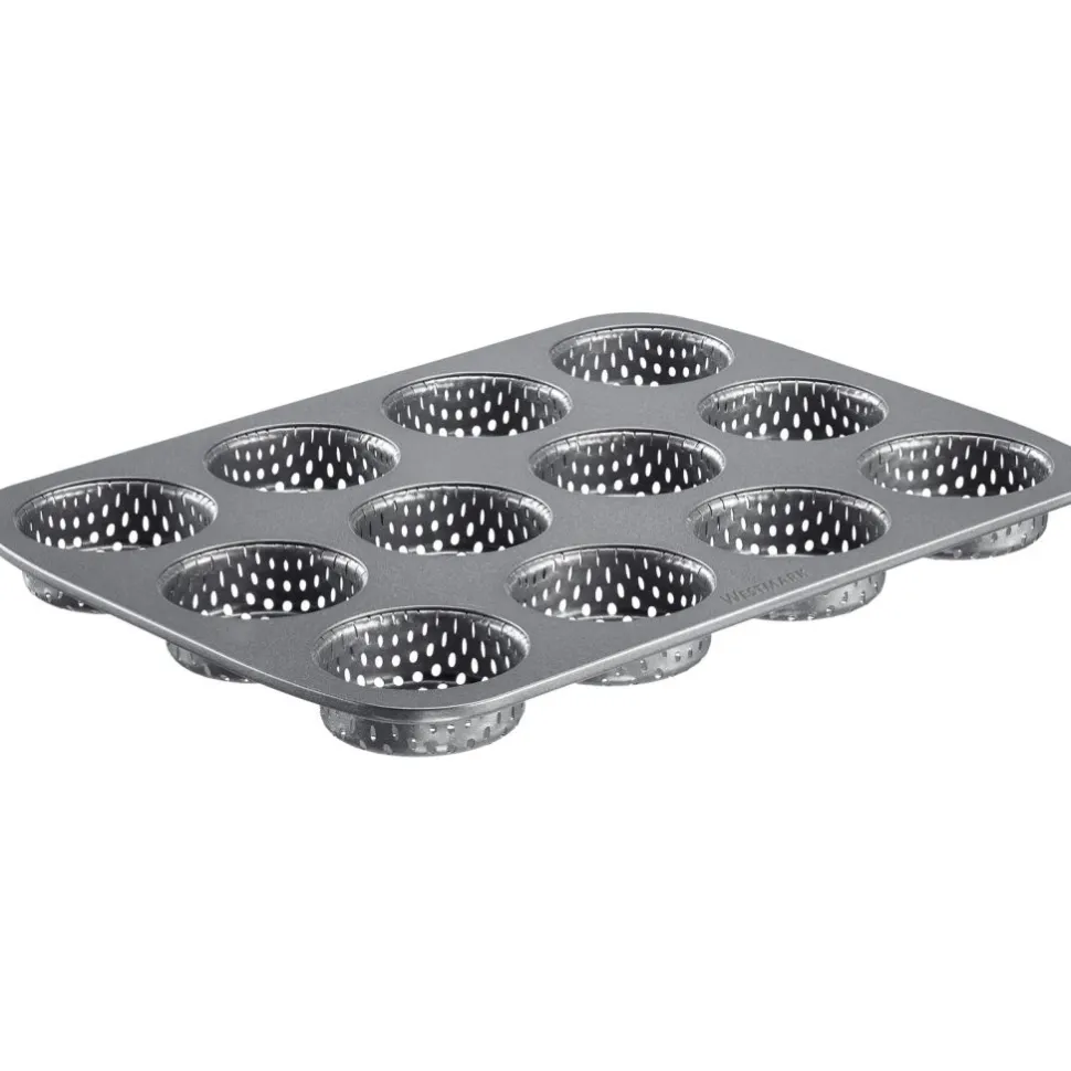 Perforerad bakform till minihamburgerbröd, non-stick - Westmark