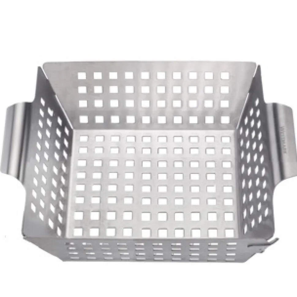 Perforerad grillkorg i rostfritt stål, 21,5 x 26,5 cm - Westmark