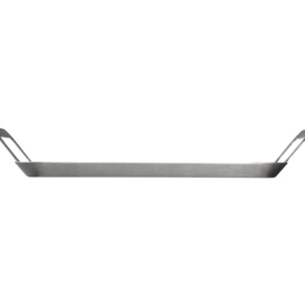 Perforerad grillplatta i rostfritt stål, 34 x 19 cm - Westmark