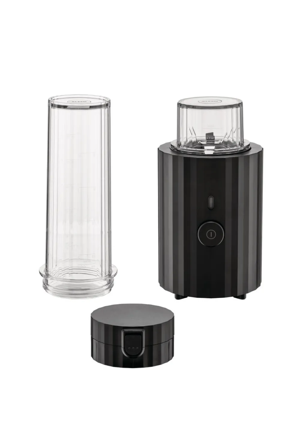 Personal Blender / Minimixer, Plissé, Svart - Alessi