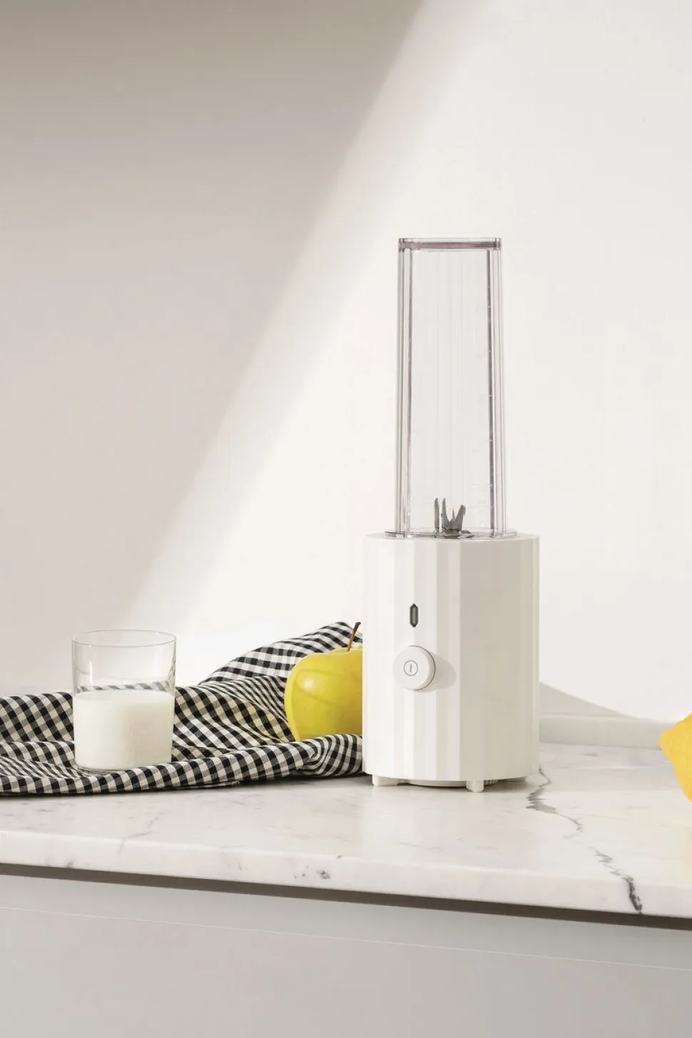 Personal Blender / Minimixer, Plissé, Vit - Alessi
