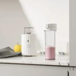 Personal Blender / Minimixer, Plissé, Vit - Alessi