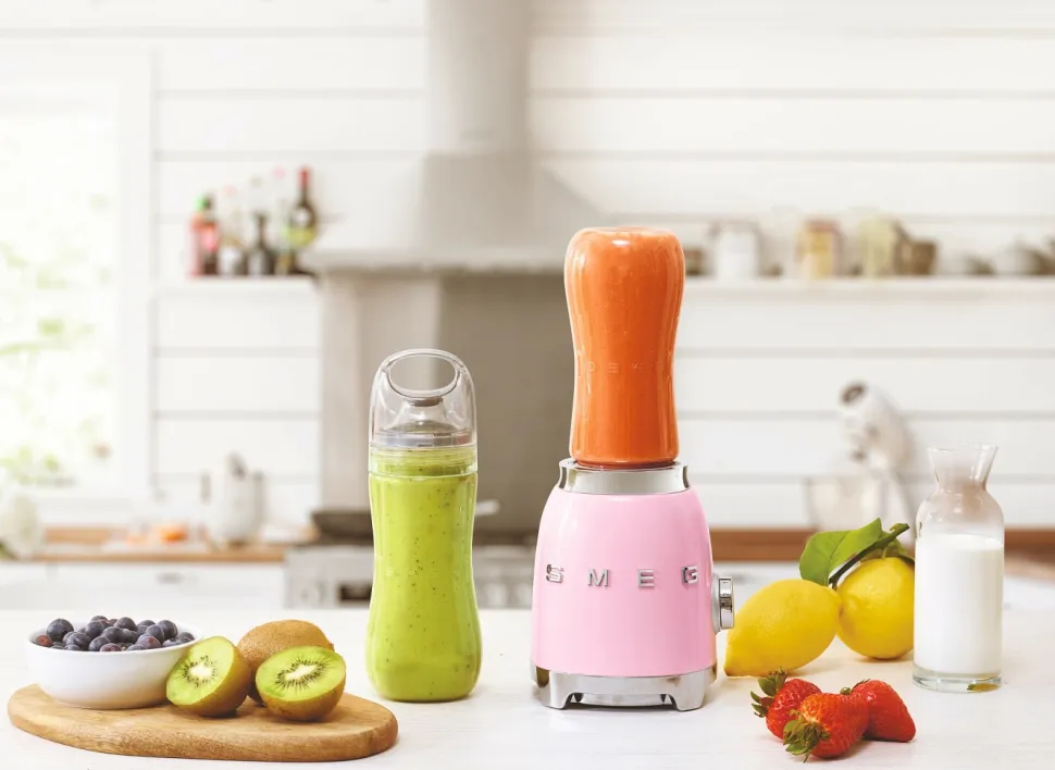 Personal blender / Minimixer, Rosa - Smeg