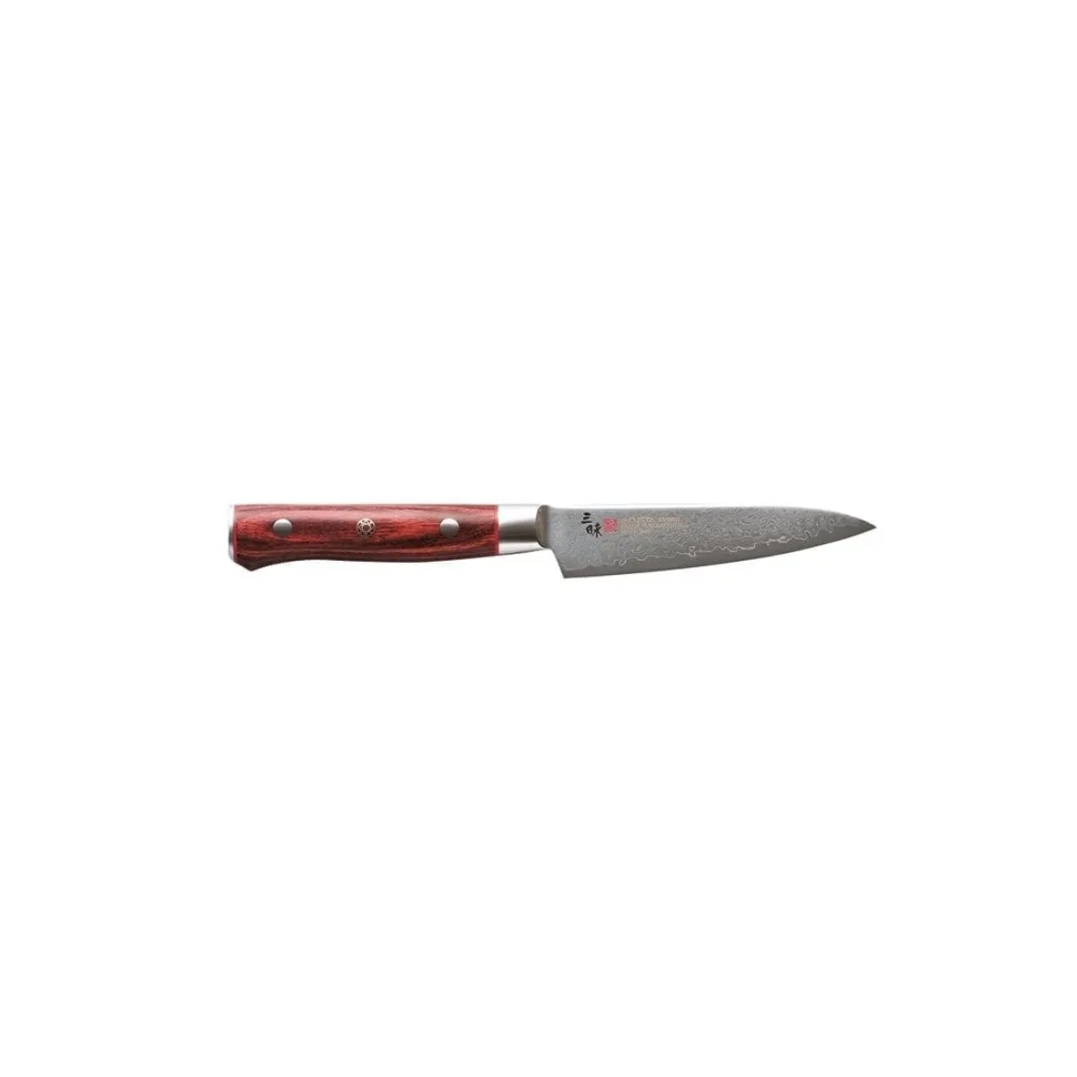 Petty, 11 cm, Flame Damascus - Mcusta/Zanmai