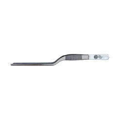 Pincett, offset, 20cm, silver - The Kitchen Lab