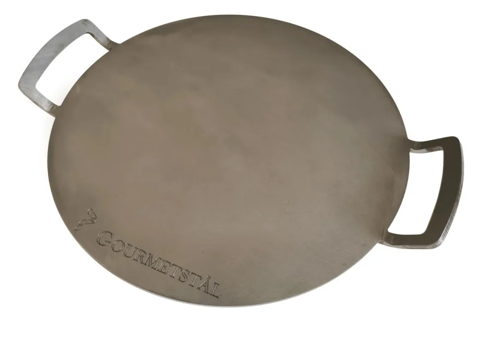 Pizzastål, rund med grepp, 33 cm - Gourmetstål