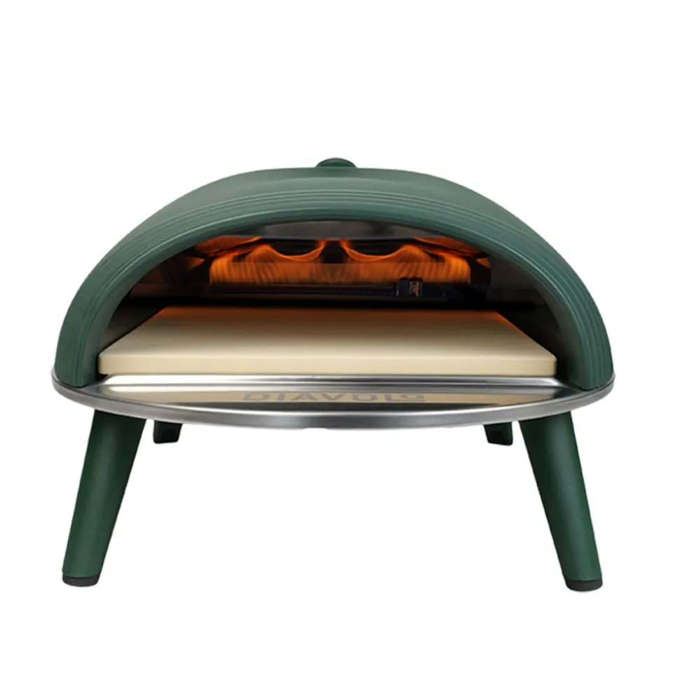 Pizzaugn Diavolo, Gaseldad, Grön - Delivita