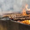 Platta grillspett för kebab/adana, 60x2 cm