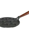 Plättpanna 23 cm, Trähandtag - Skeppshult