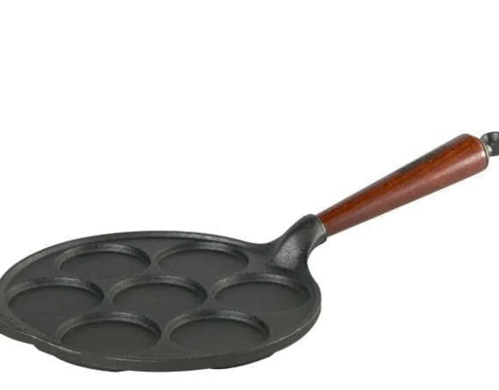 Plättpanna 23 cm, Trähandtag - Skeppshult