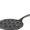 Plättpanna, gjutjärnshandtag, 23cm - Skeppshult