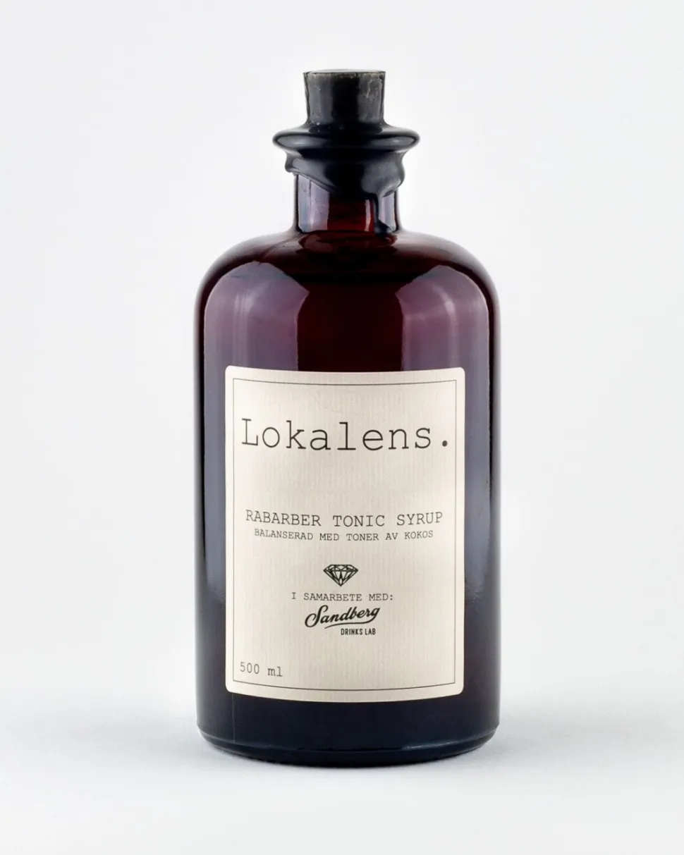Rabarber Tonic Syrup, 500 ml - Sandberg Drinks Lab & Lokalens.