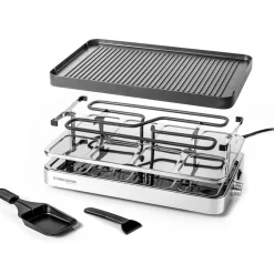 Raclettegrill, 8st spatlar, 37 x 23cm - Rommelsbacher