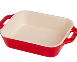 Rektangulär form, röd - Staub