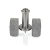 Reservdel i rostfritt stål, 2 paddlar och stenar till Twin Stones Wet Grinder -