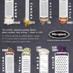 Rivjärn, Gourmet - Microplane