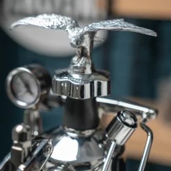 Örn till Retro Manuell Espressomaskin, kromad - La Pavoni