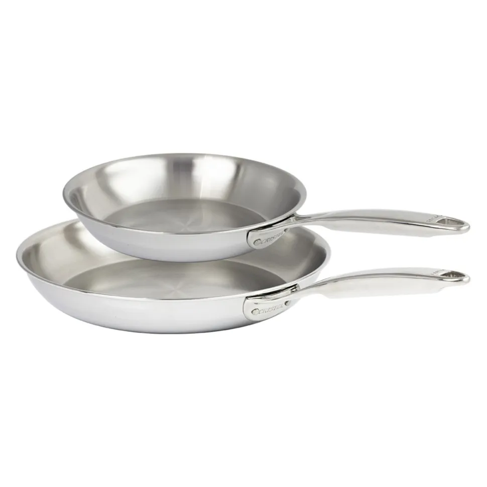 Rostfri Stekpanna 28 cm + 24 cm, CastelPro - Cristel