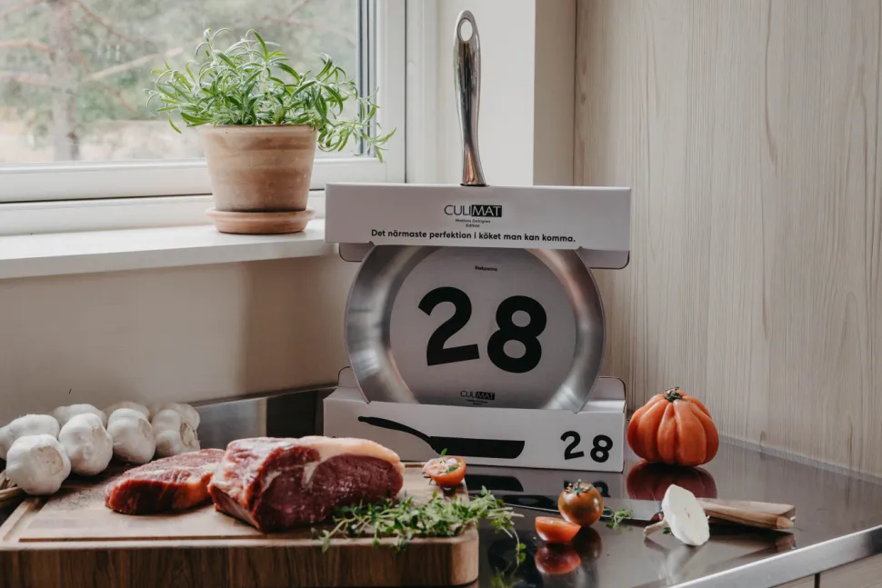 Rostfri Stekpanna, Mathias Dahlgren - Culimat - 28 cm + 20 cm