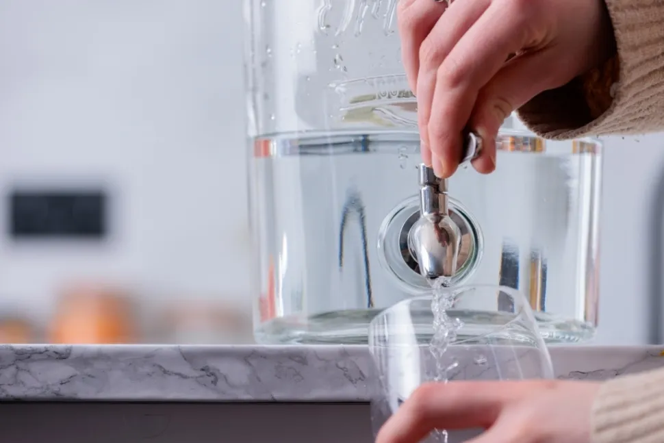 Rostfri tappkran till dispenser - Kilner