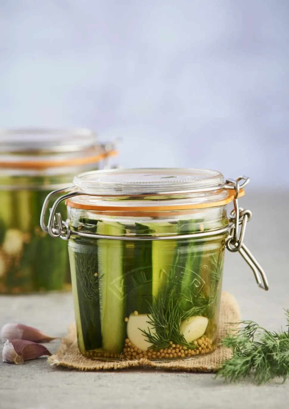 Rund Burk med patentlock, 0.35 l - Kilner