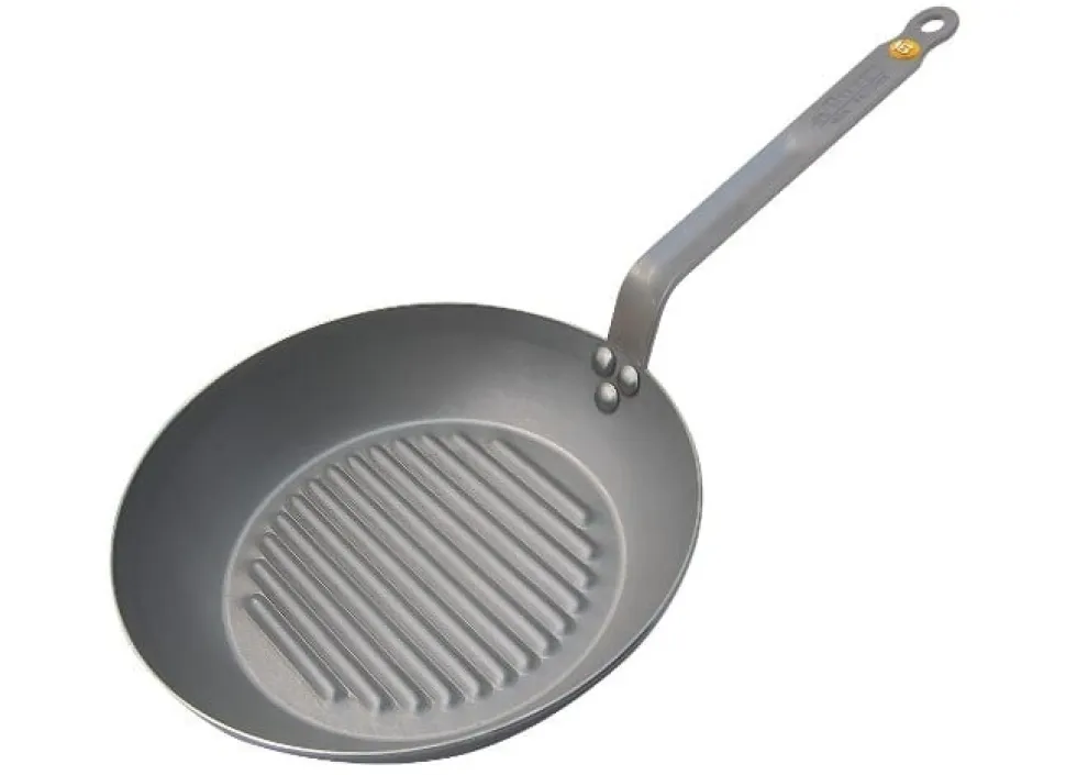Rund grillpanna, Mineral-B - de Buyer