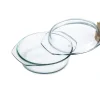 Rund Ugnsform i glas med lock, 23 cm - Simax