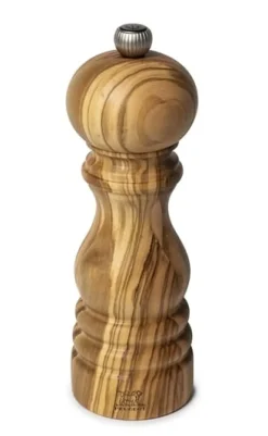 Saltkvarn i olivträ, 18 cm, Paris - Peugeot