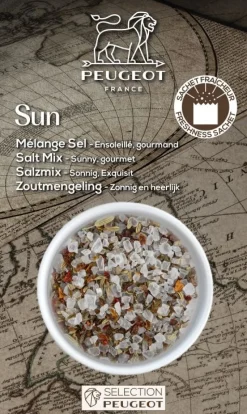 Saltmix till kvarn, Sun, 135g - Peugeot