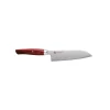 Santoku, 18 cm, Revolution Röd - Mcusta/Zanmai