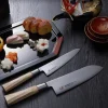 Santoku 16,5 cm, Swirl - Suncraft