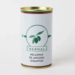 Sardellfyllda Manzanillaoliver, 150 g - Bernal