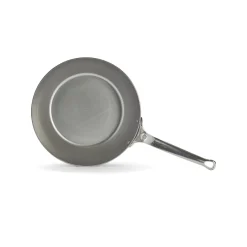 Sauteuse i kolstål med handtag i rostfritt stål, 28cm, Mineral B Pro - De Buyer
