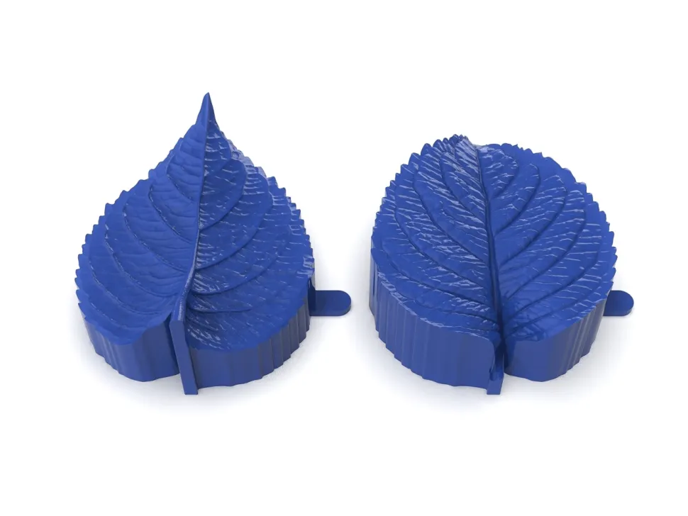 Schablonark med stämpel, Leaf Pressing Set - Moldbrothers