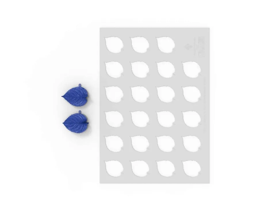 Schablonark med stämpel, Leaf Pressing Set - Moldbrothers