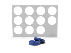 Schablonark med stämpel, Ribble Disc Pressing Set - Moldbrothers
