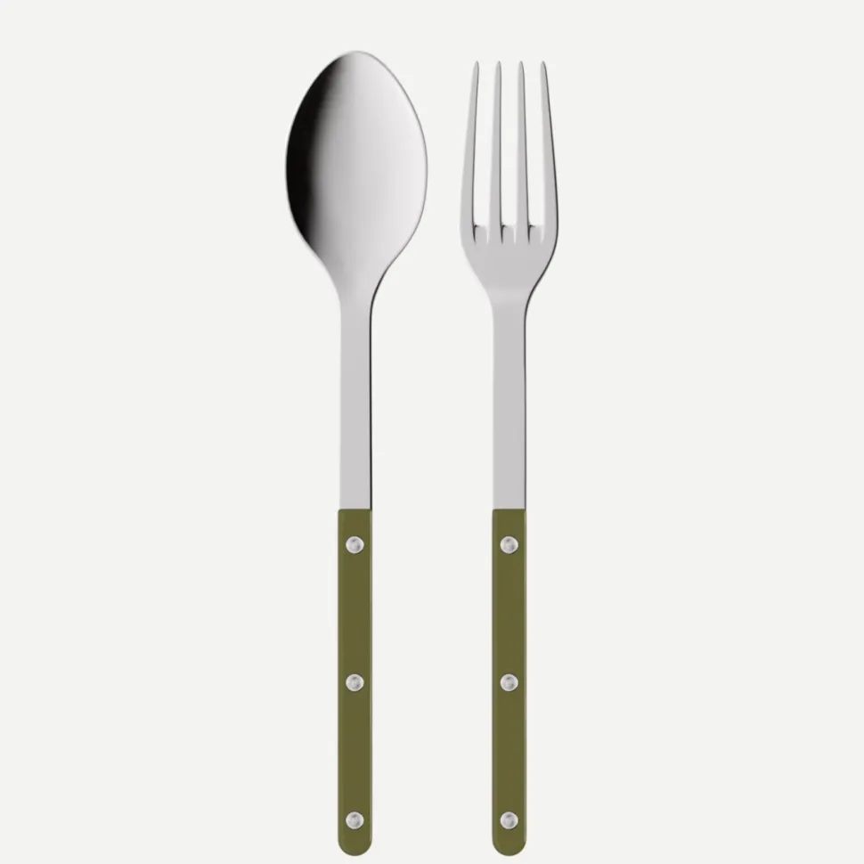 Serveringsbestick, Bistrot, Green fern - Sabre Paris