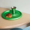 Serveringsfat i anodiserad aluminium, Discolo - Alessi - Blå