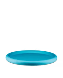 Serveringsfat i anodiserad aluminium, Discolo - Alessi - Blå