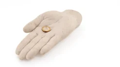 Serveringsfat i marmorimitation, hand - 100% Chef